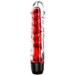 LATETOBED Gode vibrant Chris 14 x 3.3cm Rouge